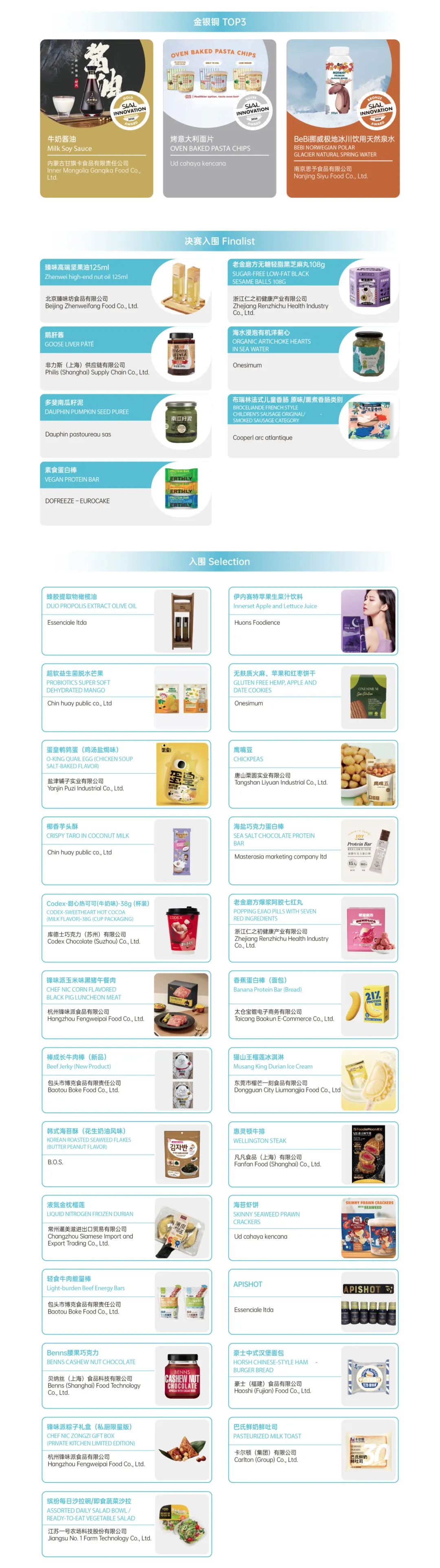 SIAL?Innovation創(chuàng)新大賽